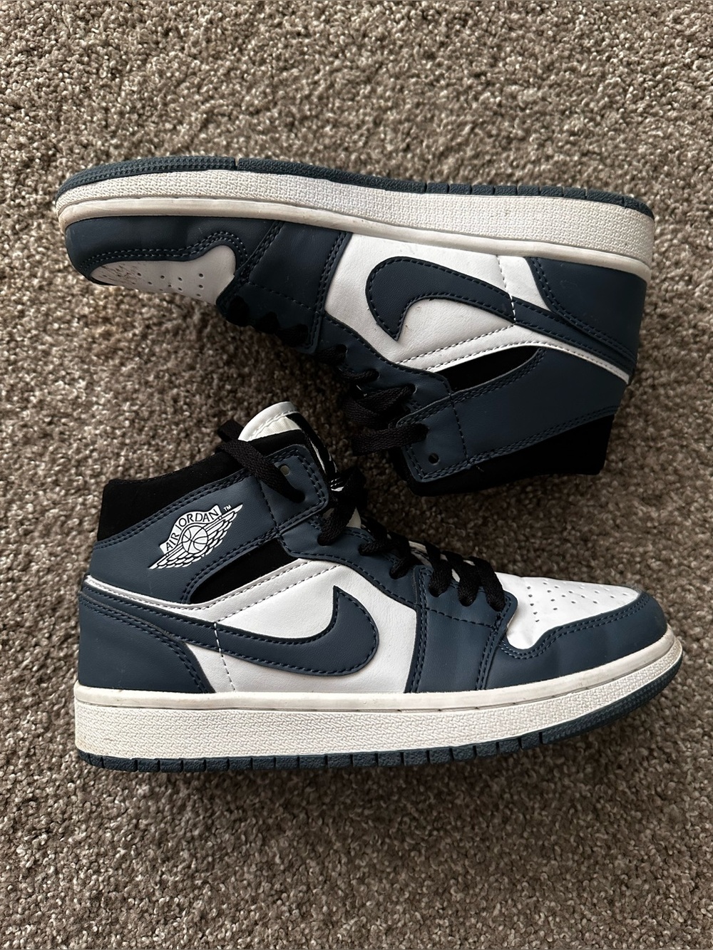 Nike Air Jordan 1 kids  Sneakers - Navy & White